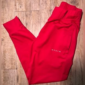 COPY - NVGTN Joggers (Red) - Women’s Small